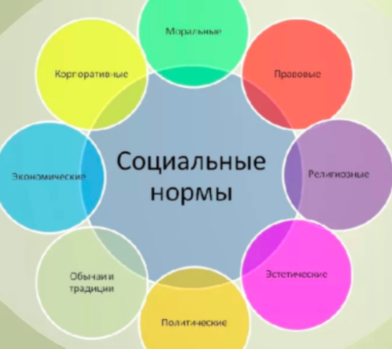Виды социальных норм